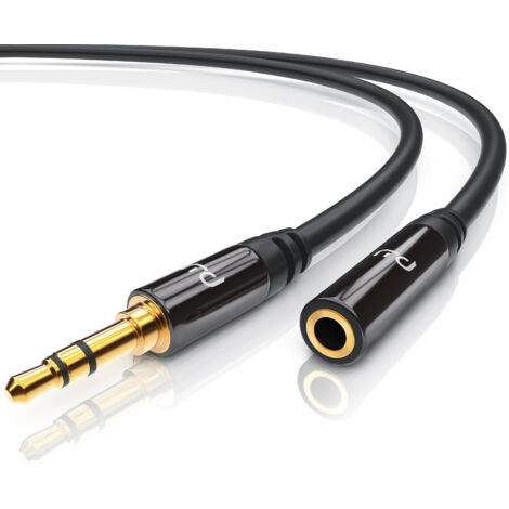 Primewire 3,5-mm-Klinke Audio-Kabel, AUX,  HiFi Audio Klinkenkabel / Verlängerungskabel - 3m