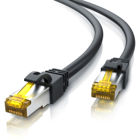 Primewire LAN-Kabel CAT.7, RJ-45 (Ethernet), Gigabit Ethernet S/FTP Netzwerkkabel, 10000 Mbit/s, Patchkabel - 10m (1/5)