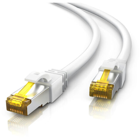 Primewire LAN-Kabel CAT.7, RJ-45 (Ethernet), Gigabit Ethernet S/FTP Netzwerkkabel, 10000 Mbit/s, Patchkabel - 3m