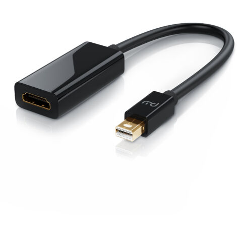 Primewire Mini DisplayPort zu HDMI Adapter, Ultra HD 4k MiniDP zu HDMI Buchse Monitor Konverter, Adapterkabel (1/5)