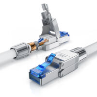 Primewire Patchkabel CAT 8 - Gigabit Ethernet LAN Kabel - 40 Gbit/s - S/FTP PIMF Schirmung - Netzwerkkabel - 3m