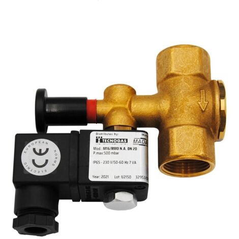 Elettrovalvola rm/na da 1"ff in ottone 230vac 0000050331B (1/4)