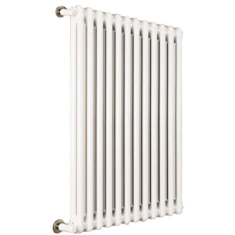 Ardesia radiatore tubolare 2 colonne h.1000 - 7 elementi - colore bianco RAL9016 - completo di tappo cieco e riduzioni da 1/2" 3541700035591