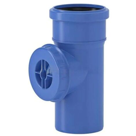 HTRE raccordo d'ispezione con tappo tondo filettato ad innesto ø125 mm - gamma Triplus VS0650909 (1/2)