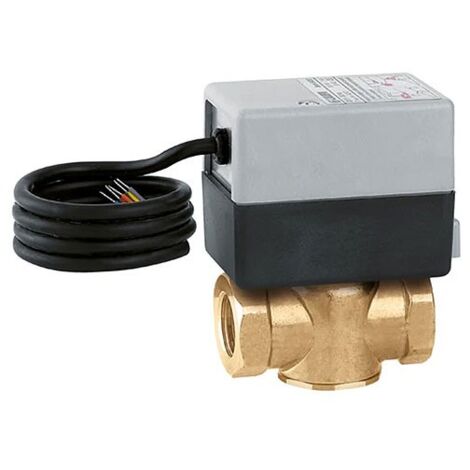 CALEFFI 642 Valvola Di Zona 2 Vie Motorizzata Ø1" Con Micro Ausiliario - 642062