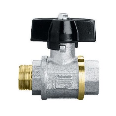 Valvola a sfera TOTAL MF con farfalla in alluminio 3/4" 0122N265 - - EFFEBI - -