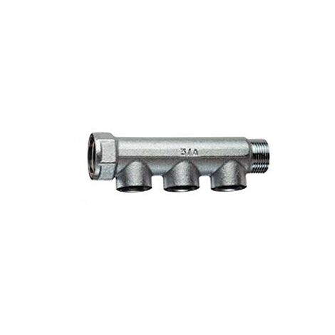 3500 - Collettore maschio-femmina cromato INT. 36 mm - Misura 1" - 3 derivazioni 3500 1 (1/2)
