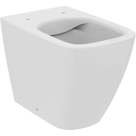 Ideal Standard I.LIFE B vaso a terra a filo parete, senza brida e senza sedile, colore bianco finitura lucido T461601