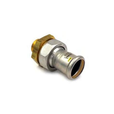 184/002G Bocchetone sede piana filettato M. ø28x1"M GAS 184028002G - -  RACCORDERIE METALLICHE - -