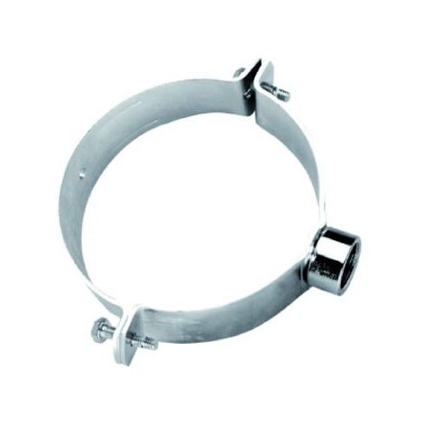 Collare ø140 per fissaggio tubo polietilene con dado puntato ø1/2" 262140000
