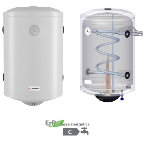VF/T 80 DX/SX Scaldabagno Scaldacqua termoelettrico murale verticale 80 Litri 171868