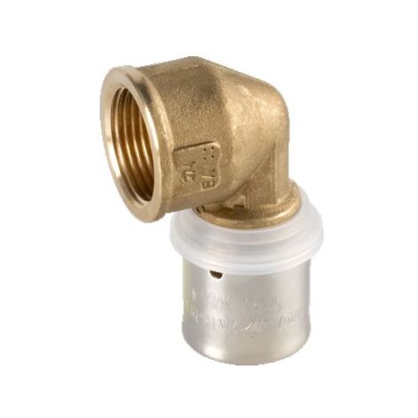 Raccordo gomito femmina ø50/4 x 1"1/2 Pexal Brass - raccordo a pressare VS0130933 (1/2)