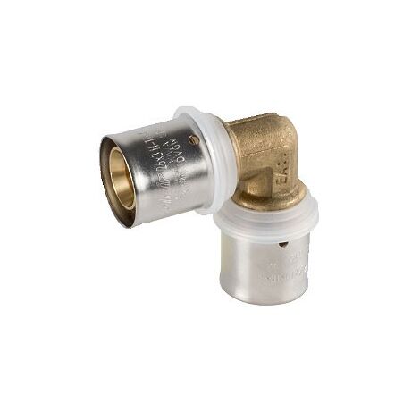Raccordo gomito intermedio ø25x2,5 x 25x2,5 - Pexal Brass - raccordo a pressare VS0170412 (1/2)