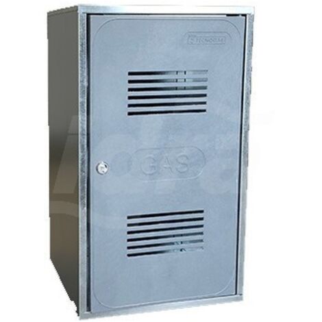Cassetta per contatori gas con sportello in vetroresina - dim- 560 x 325 x 300 mm - 4,00 kg - A NORMATIVA UNI 9036:2015 00000050850