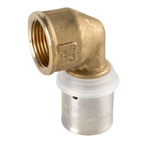 Raccordo gomito femmina 32x3 x 1" - Pexal Brass - raccordo a pressare VS0170639 (1/2)