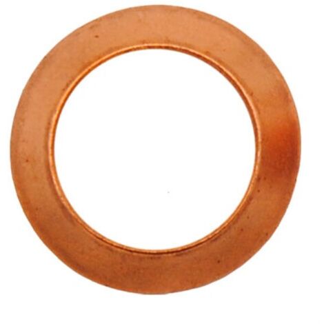 Guarnizione in rame - Pack 10x3/8" (Di 9,00 mm - De 14,0 mm) per bocchettoni 00000011371 (1/2)