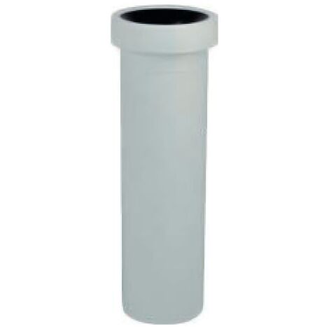 HTSK raccordo bianco WC con guarnizione - ø110 mm L.400 mm - gamma PP3 VS0536003