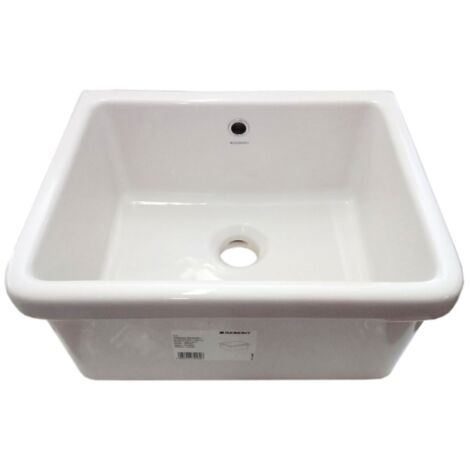 Geberit PUBLICA RUSCELLO lavatoio L.60 cm polivalente, colore bianco finitura lucido 500.885.00.1