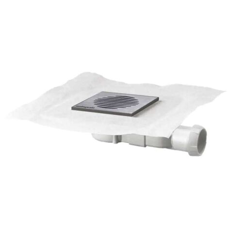 Pozzetto in PP sifonato con telo doccia uscita D. 50 dim. 1600x1600 mm VS0700437 (1/3)