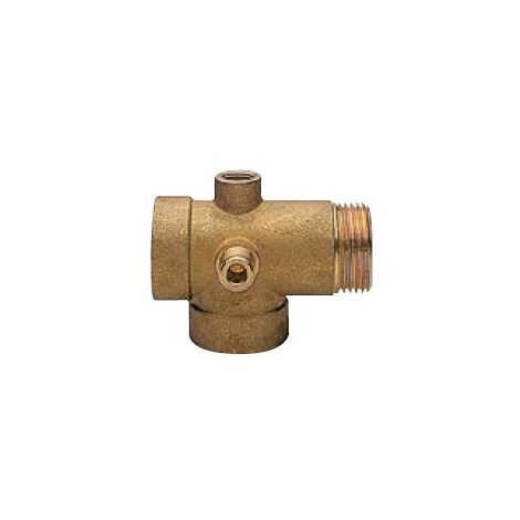 Raccordo a 5 vie 1" per pompe autoclavi, sabbiato H0600S06 - - ENOLGAS - - (1/2)