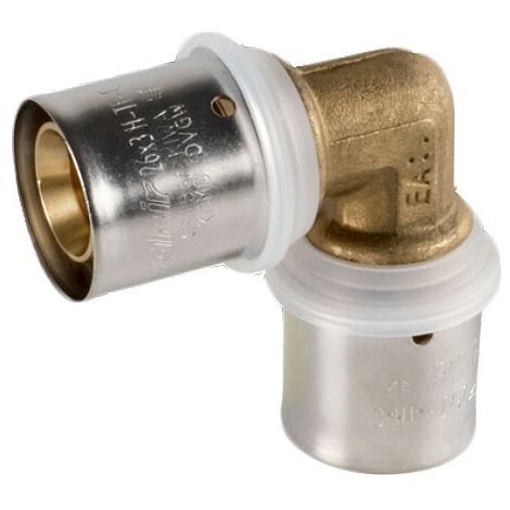 Raccordo gomito intermedio 26x3 x 26x3 - Pexal Brass - raccordo a pressare VS0170413 (1/2)