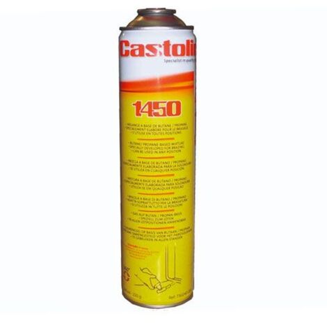 Bombola di miscela a base di butano, 600 ml. Usa e getta. LRBOMBOLA600