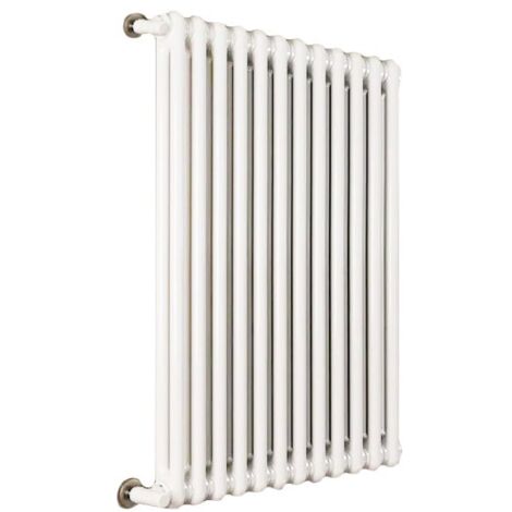 Ardesia radiatore tubolare 2 colonne h.1000 - 14 elementi - colore bianco RAL9016 - completo di tappo cieco e riduzioni da 1/2" 3541700020470