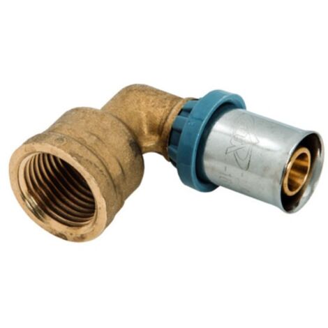 GOMITO OTTONE CROMATO 1/2X3/4 MASCHIO MASCHIO