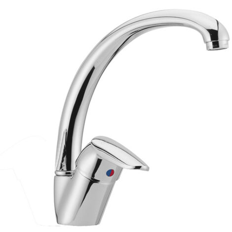 Fima Carlo Frattini Serie 2 Miscelatore Lavello Cucina Canna Girevole Cromo F32072-CR