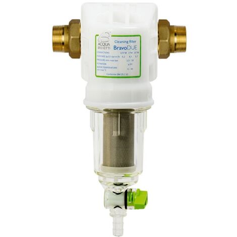 BRAVODUE 3/4" M Filtro autopulente manuale FT320