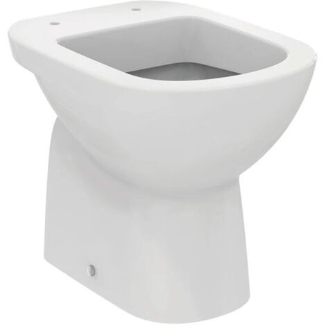 Ideal Standard I.LIFE A vaso a terra, scarico a pavimento a S, senza sedile, colore bianco finitura lucido T467201
