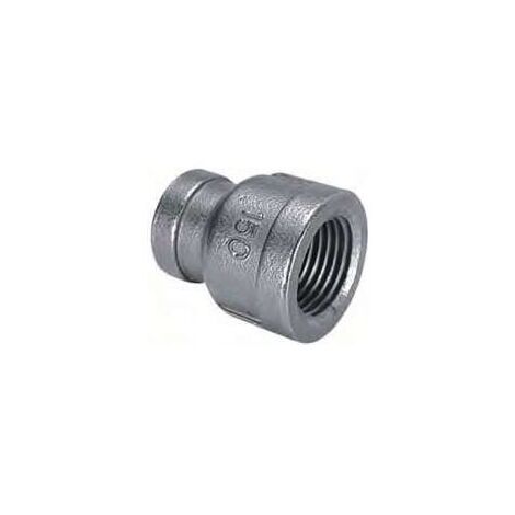 Manicotto ridotto FF 3/4" x 1/2" 316 ISO4144 140304102L - - RACCORDERIE METALLICHE - -
