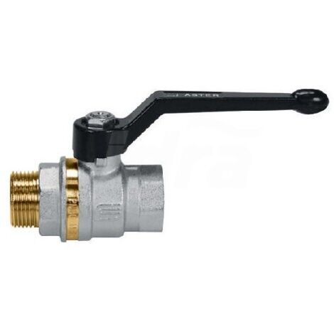 Valvola a sfera ASTER MF con leva alluminio 1/2" 0802N404 - -  EFFEBI - -