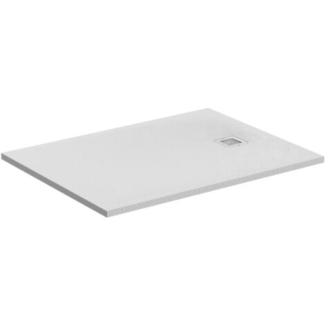 Ideal Standard Ultraflat S piatto doccia rettangolare L.120 P.80 cm ultrasottile, colore bianco finitura opaco effetto pietra K8227FR
