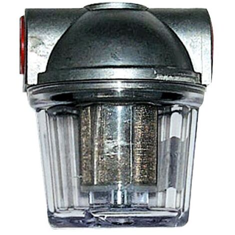 Filtro per gasolio 1 via con cartuccia in plastica - ø 3/8" FF - 105 g 00000R01310