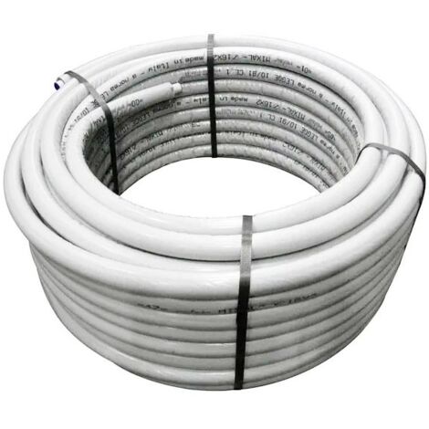 Tubo multistrato Mixal ø20 x 2,25 mm con guaina isolante da 6 mm grigio (prezzo al metro - minimo acquistabile 50 metri)