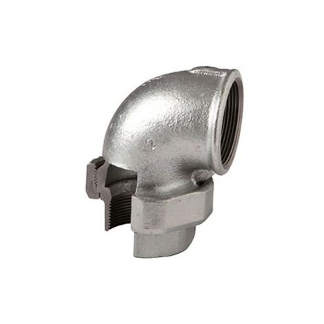 95 - Bocchettone curvo FF 2" in ghisa zincata 09505008 - -  EURACCORDI - -
