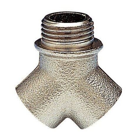 Corpo bolla maschio-femmina-femmina nichelata M/F/F 1/2" x 3/8" G0655N04 (1/2)