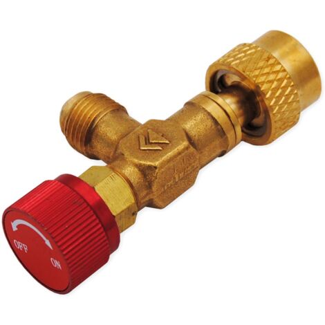 Rubinetto - 1/4" M x 1/4" SAE F Premi-Valvola - Accessorio per manichetta flessibile 00000011630