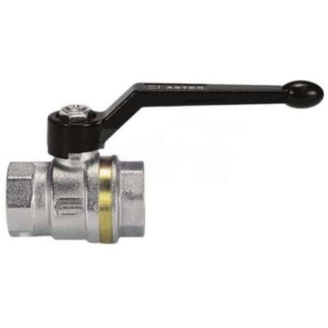 Valvola a sfera ASTER FF con leva alluminio 1"1/2 0801N408 - -  EFFEBI - - (1/2)