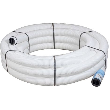 Tubo flessibile bianco di ventilazione ComfoTube ø90 mm in rotolo da 50 metri, art.990328096, per VMC ventilazione meccanica controllata 990328009