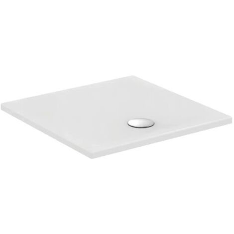Piatto Doccia 72x90 Sinistro Ceramica Antiscivolo Bianco Lucido H 5,5