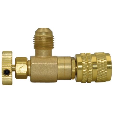 Valvola di chiusura "shut off" versione 5/16" SAE F x 5/16" SAE M 17.136 (1/2)