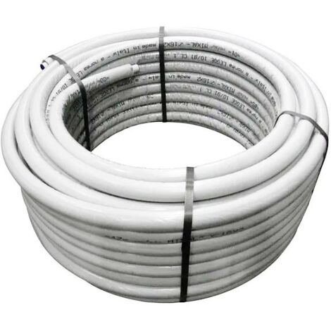 Tubo multistrato Mixal ø20 x 2 mm con guaina isolante da 6 mm grigio (prezzo al metro - minimo acquistabile 50 metri)