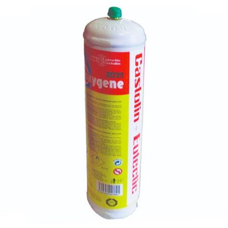 Bombola ossigeno da 1 litro - 110 bar. Utilizzabile con cannelli Flex 3000 e Flex 4000 LR4803004