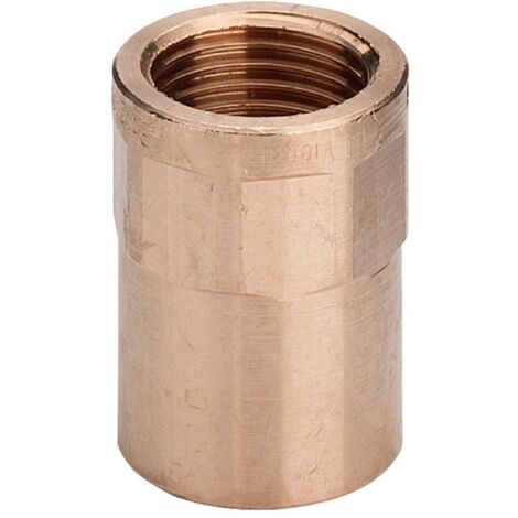 Manicotto FF 14-1/2" bronzo, estremità a saldare femmina, filettatura Rp 475758 (1/3)