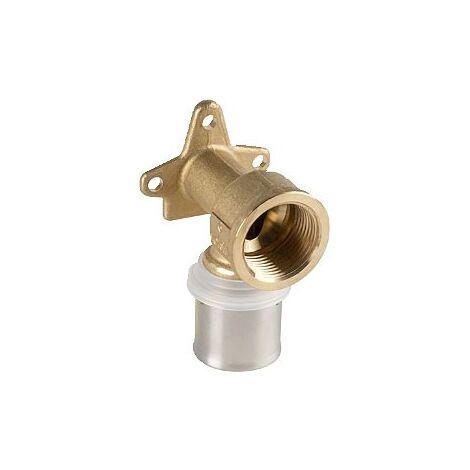 Raccordo flangiato ø16/2x1/2" Pexal Brass - raccordo a pressare VS0171005 (1/2)