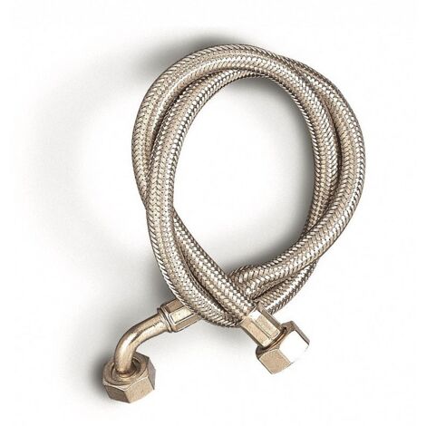 TUBO CARICO LAVATRICE Attacco 3/4 cm. 300 con curva
