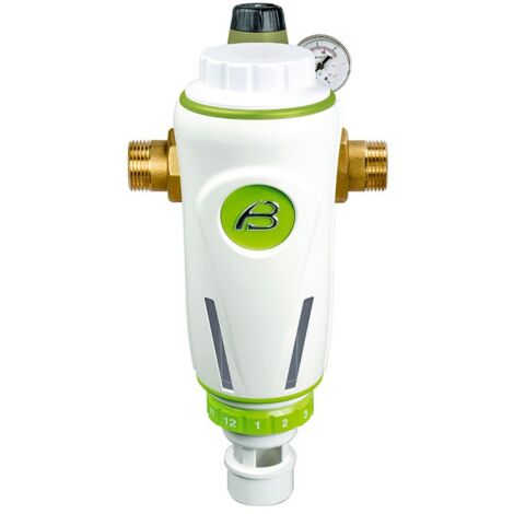 BRAVOFIL PLUS 3/4" M Filtro autopulente semi-automatico
con riduttore di pressione FT120