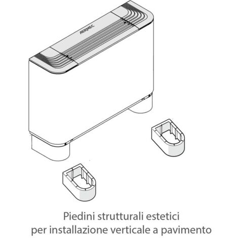 Aermec Coppia di piedini estetici e strutturali per serie FCZ e FCZI ZXZ